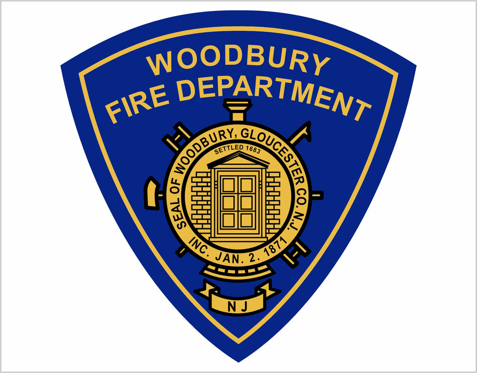 Woodbury Fire Department Customer Decal