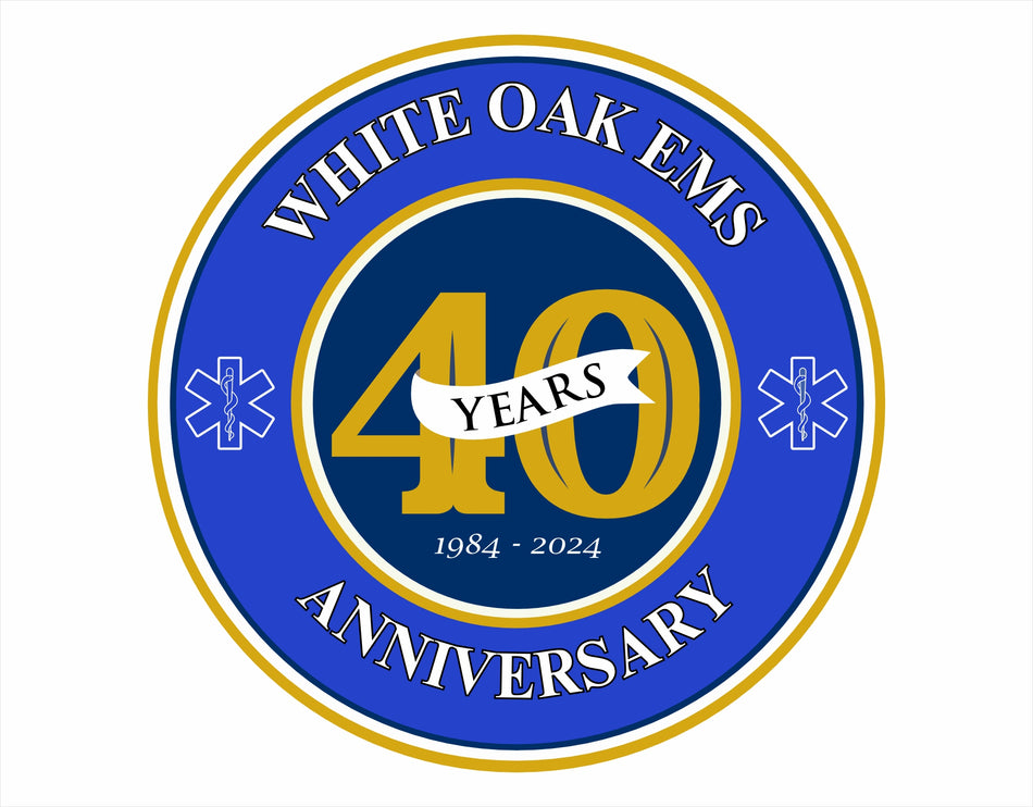 White Oak EMS Anniv. Customer Decal