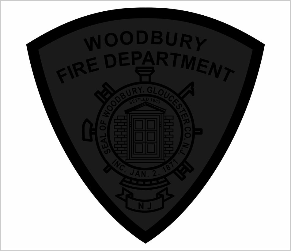 Woodbury Fire Dept Blackout Decal