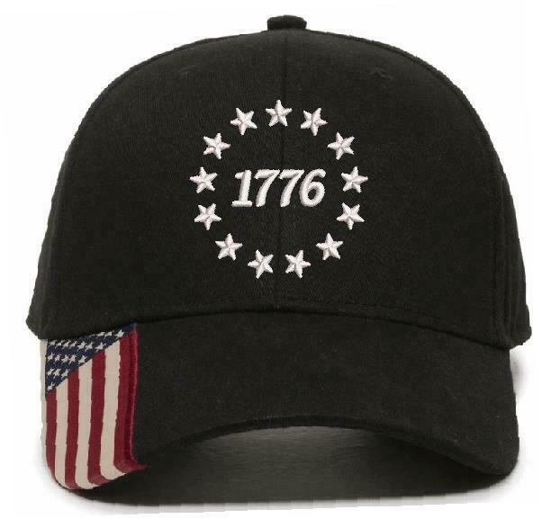 1776 Stars Embroidered USA-300 Hat
