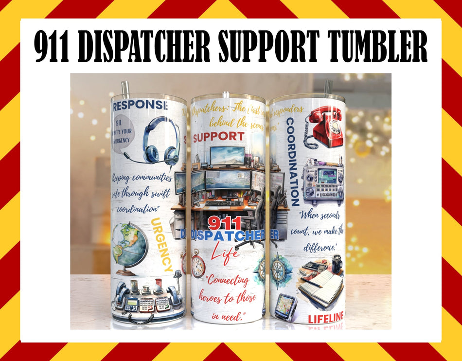 Stainless Steel Cup 911 DISPATCHER Life Design