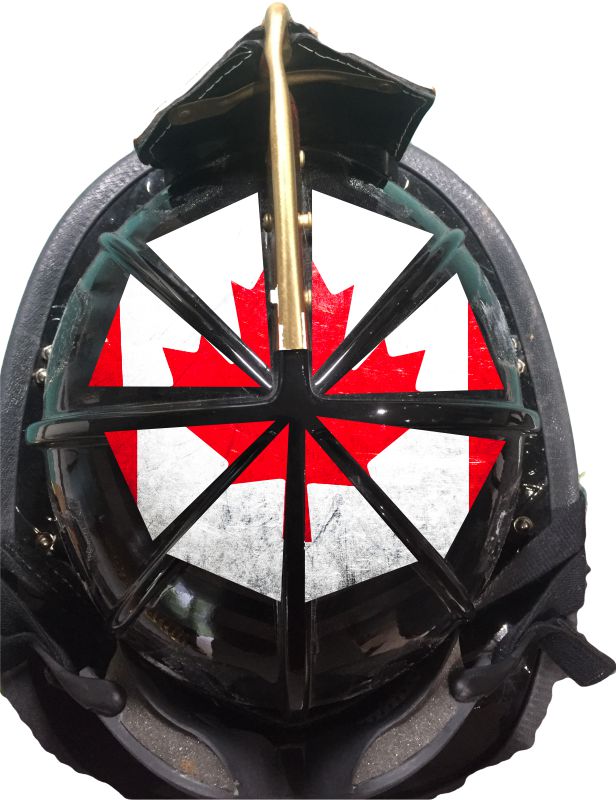 canadian flag motorcycle helmet Canadian 8 Section Reflective Helmet Flag – Powercall Sirens LLC