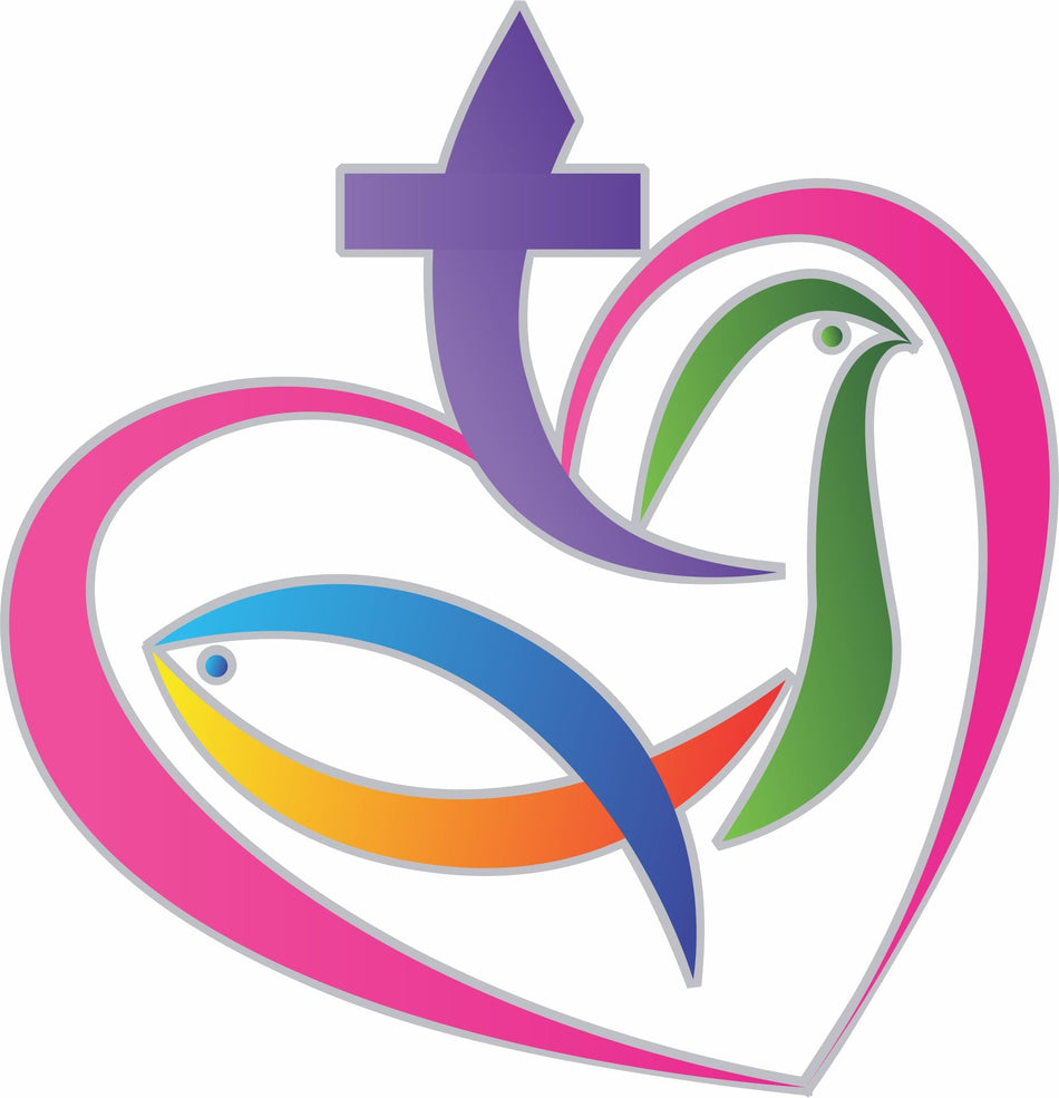 Christian Love Symbol Decal - Powercall Sirens LLC