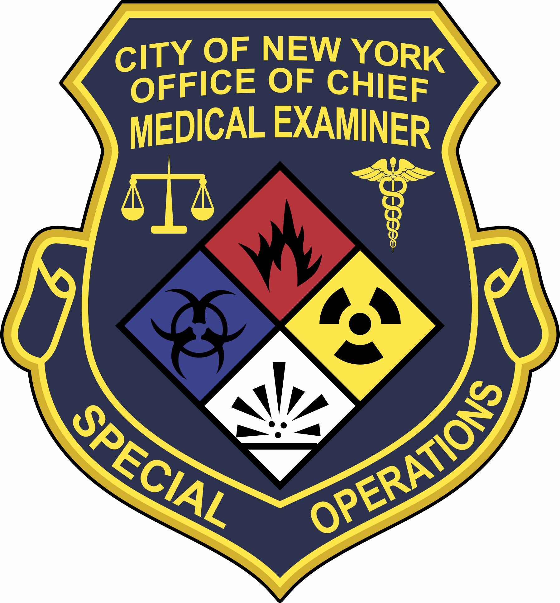 SUBDUED NEW JERSEY (NJ) EMERGENCY MEDICAL TECHNICIAN (EMT) PATCH WINDOW  DECAL