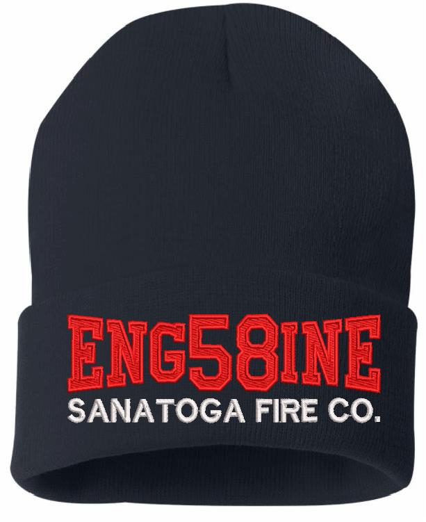 Engine 58 Sanatoga Custom Embroidered Winter Hat