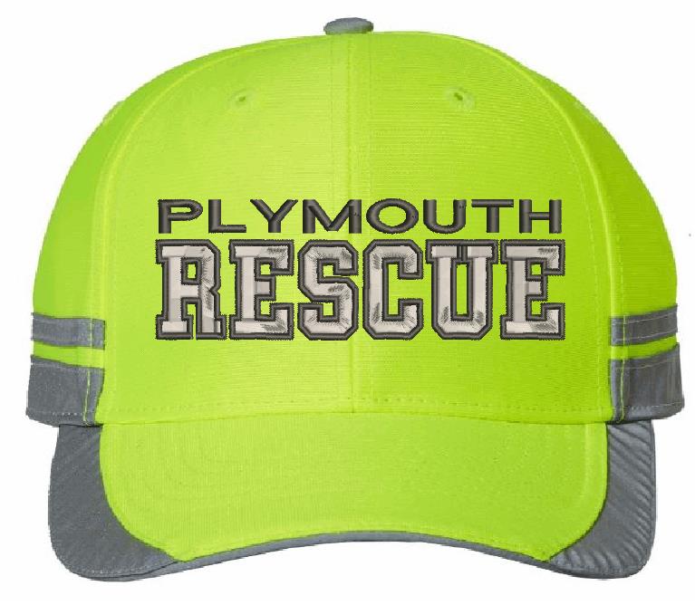Plymouth Rescue SAF201 Hi Vis Ball Cap