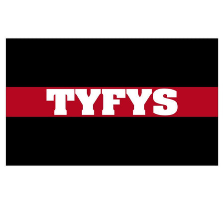 Thin Red Line TYFYS Decal - Powercall Sirens LLC