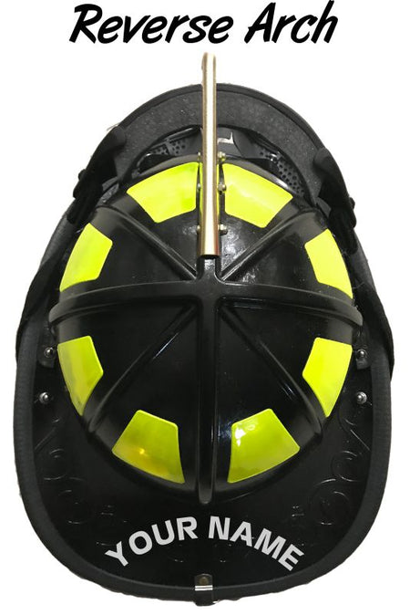Zara Font Helmet Name Decal - Powercall Sirens LLC