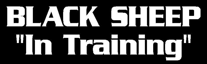 Black Sheep "In Training" Expression Sticker - Powercall Sirens LLC