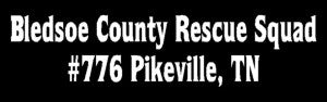 Bledsoe County Rescue Decal
