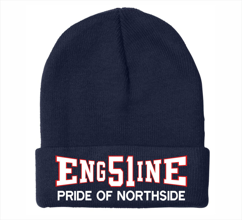 Eng51ine Northside Embroidered Winter hat
