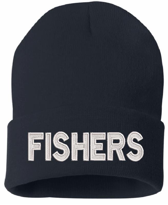 FFD or Fishers Custom Embroidered Winter Hat