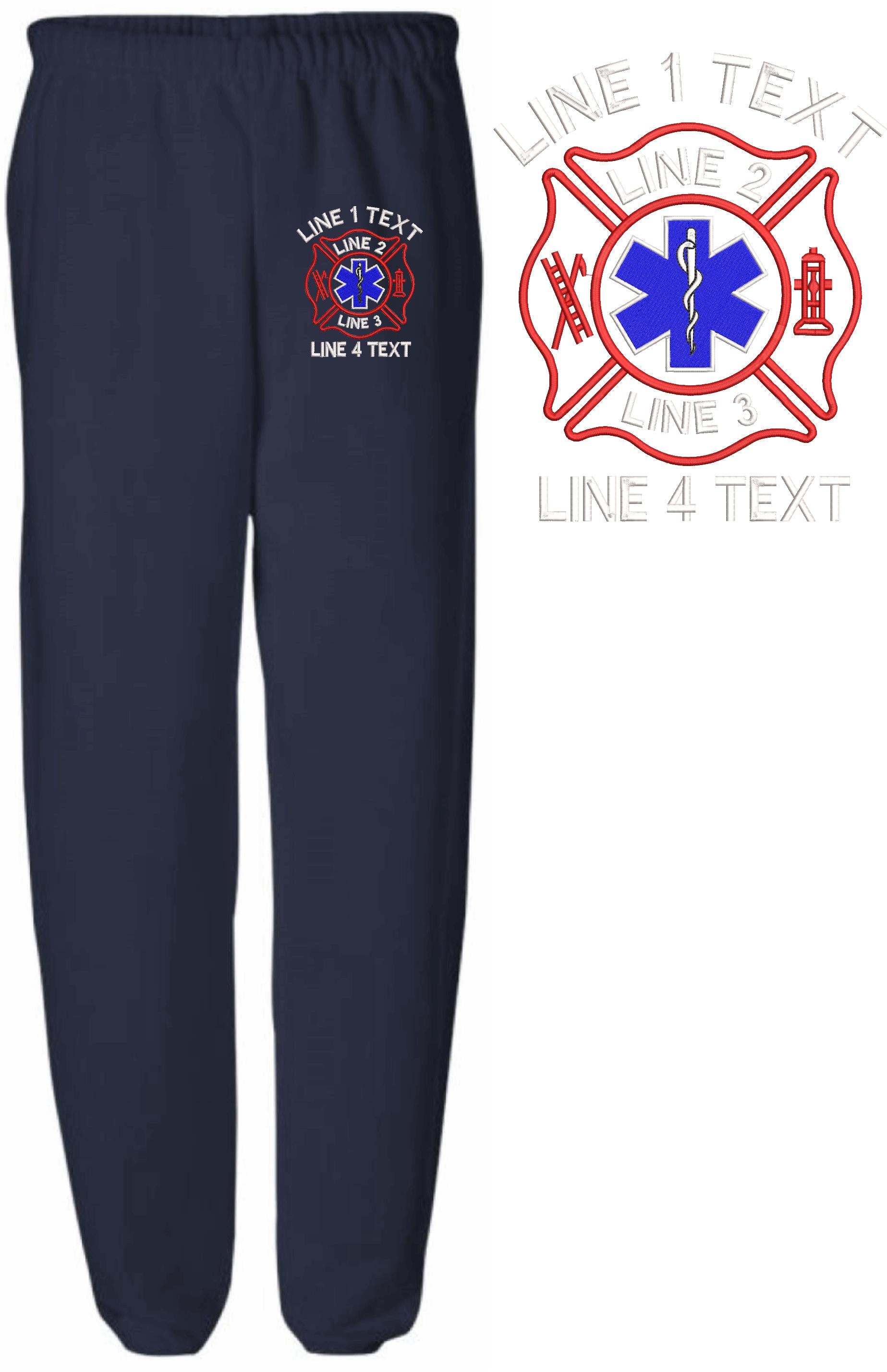 Custom embroidered sale sweatpants