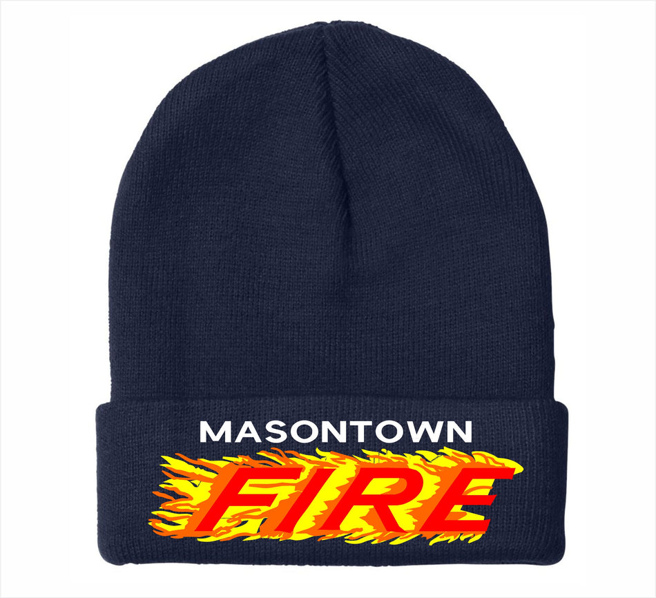 Masontown Fire Customer Embroidered Winter Hat