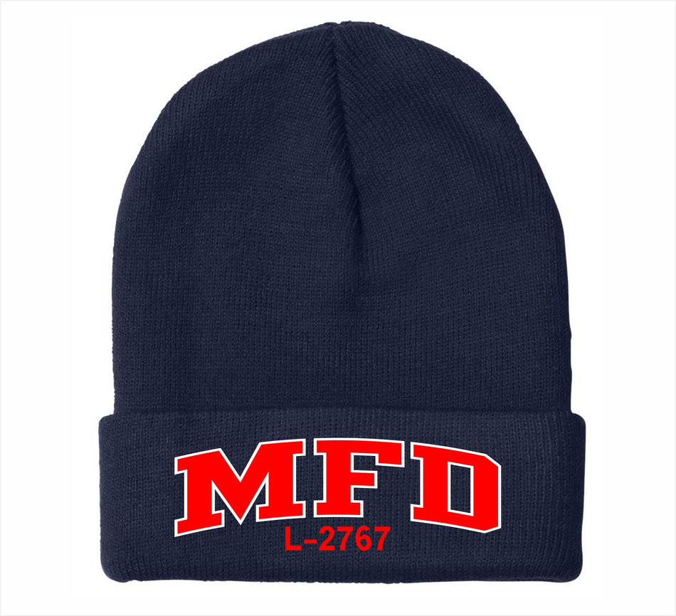 MFD L-2767 Customer Embroidered Winter Hat