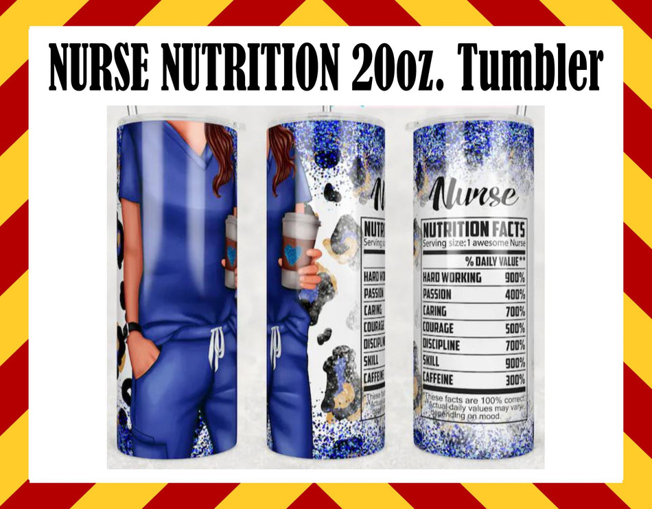 Stainless Steel Cup -  Nurse Nutrition Design Hot/Cold Cup