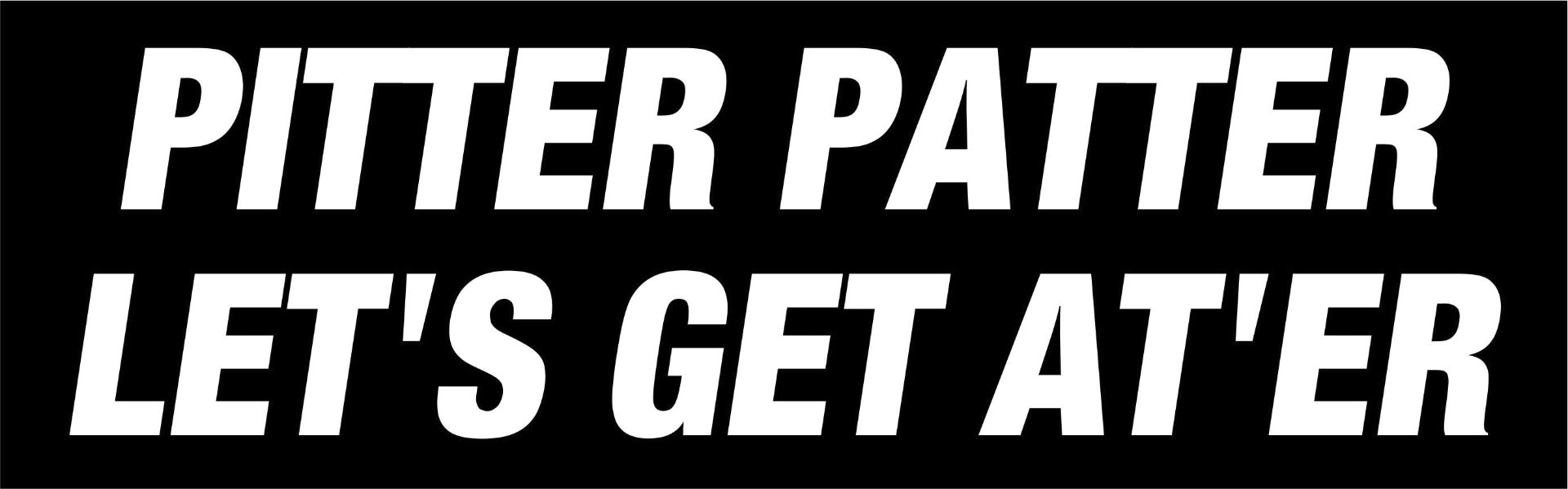 Pitter Patter Expression Decal Powercall Sirens LLC