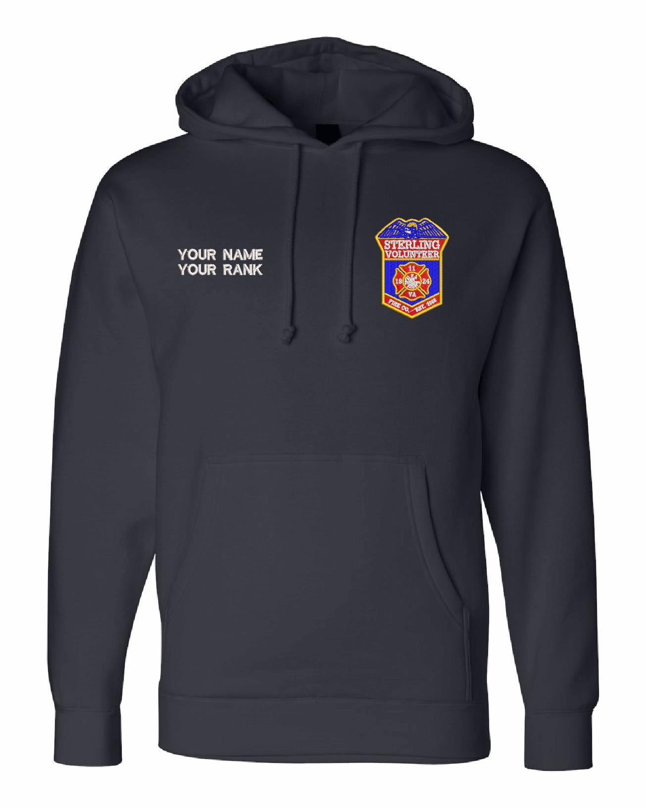 Sterling Volunteer Fire SVFC Embroidered Hoodie – Powercall Sirens LLC