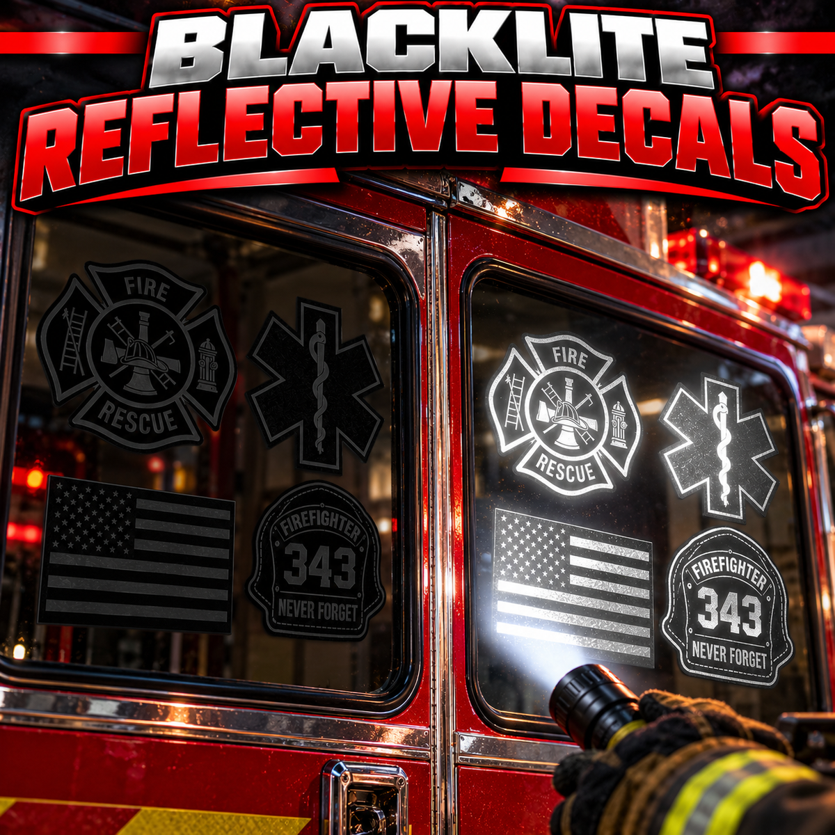 Blacklite Subdued Decals