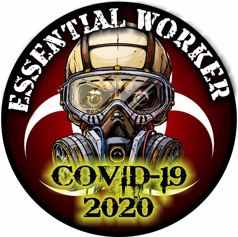 Essential Worker Mechanics Decal – Full Color, Glossy, Made In USA