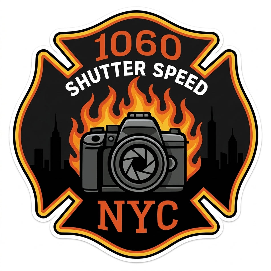 1060 Shutter Speed Helmet Window/Helmet Decal or MAGNET