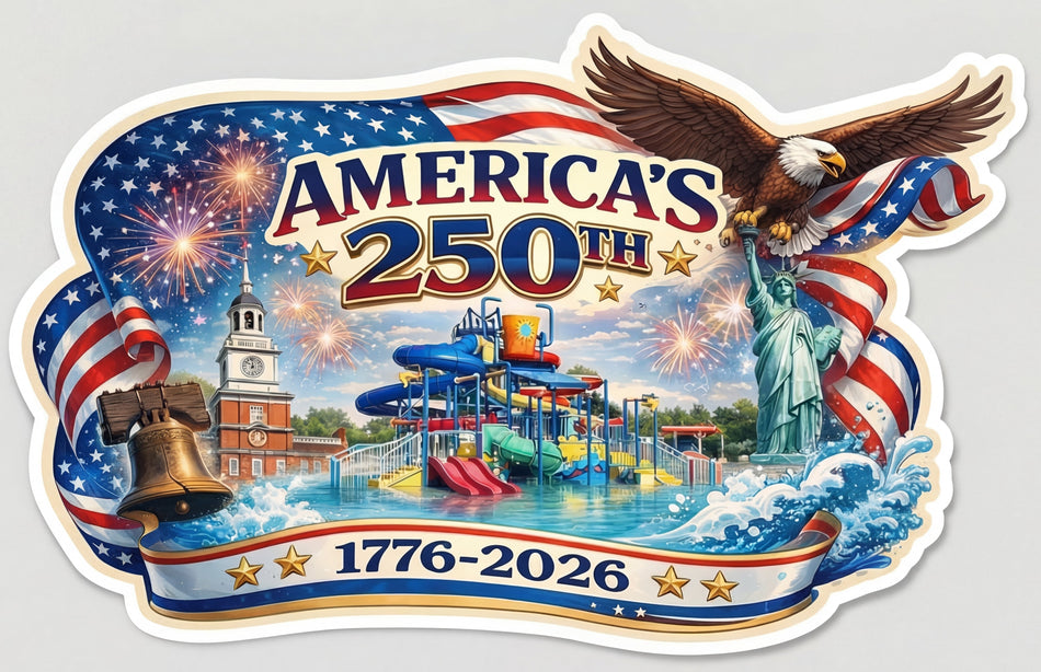 250th Anniversary RB Window or Helmet Decal Powercall