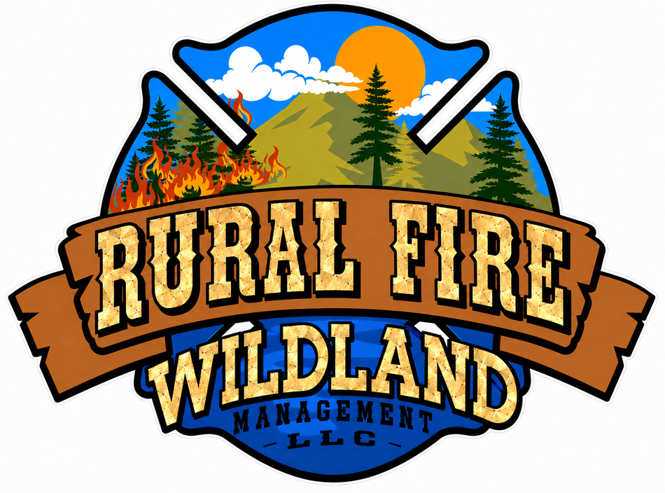 Rural Fire Wildland Management Window or Helmet Decal (rct.1)
