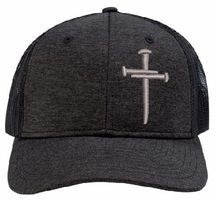 Christian Hats for Men and Women Dri-Duck 3092 Mesh Back Christian Cross Hat