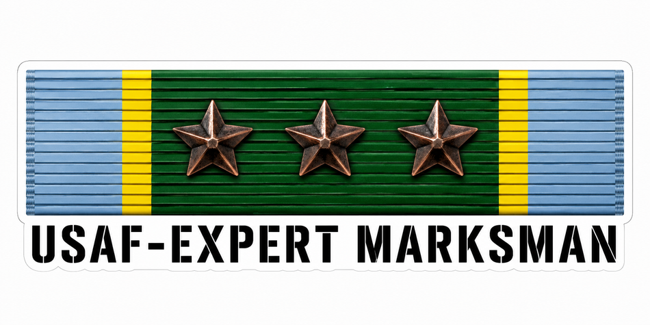 USAF Expert Marksman Economy Bulk Decal Packs rct.1