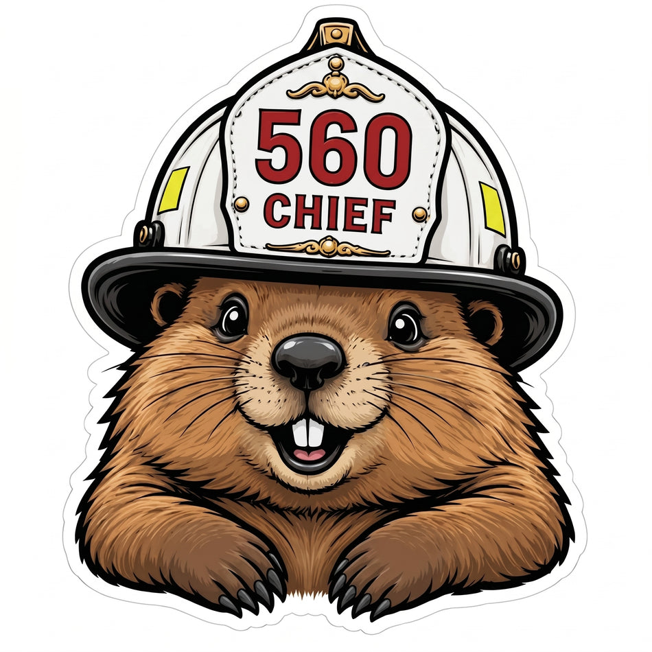 560 Chief Helmet Window/Helmet Decal or MAGNET (sqd.1)