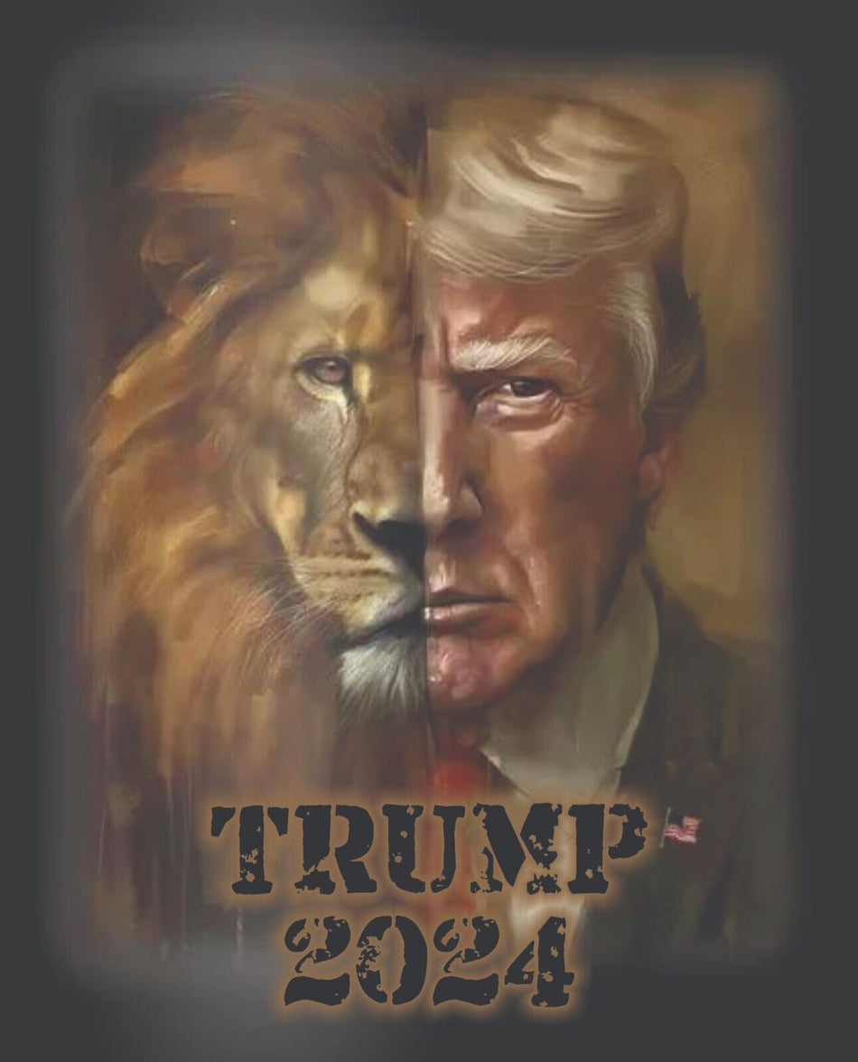 Trump 2024 Sticker TRUMP LION 2024 Exterior Decal in Various Sizes TRUMP STICKER