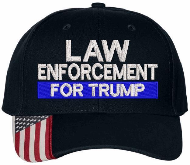 Trump Vance Hat 2024 Embroidered Hat - Police Law Enforcement for Trump Hat