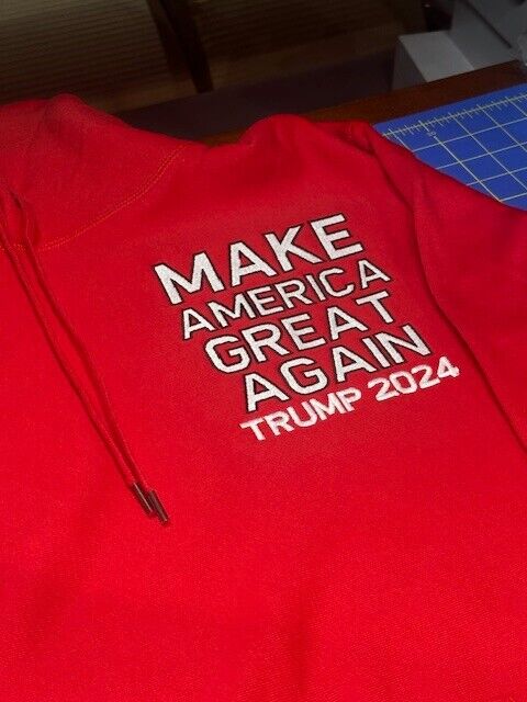 Make America Great Again Hooded Sweatshirt Trump 2024 Heavyweight Sweatshirt