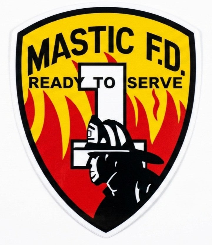 Majestic FD Ready to Serve Window/Hardhat Decal