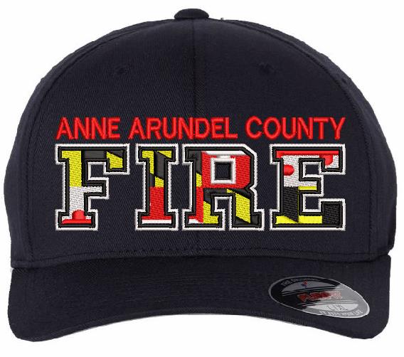 Anne Arundel MD Fire Customer Embroidered Hat