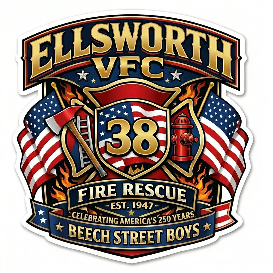 Ellsworth VFC 38 Version 1 Window/Helmet Decal or MAGNET