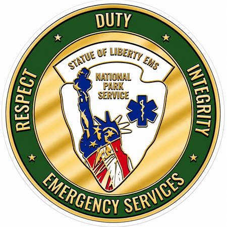 Status of Liberty EMS Customer Decal or Magnet economy non-reflective decal