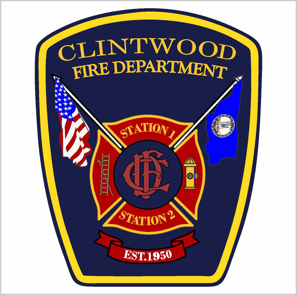 Clintwood Fire Department Customer Decal