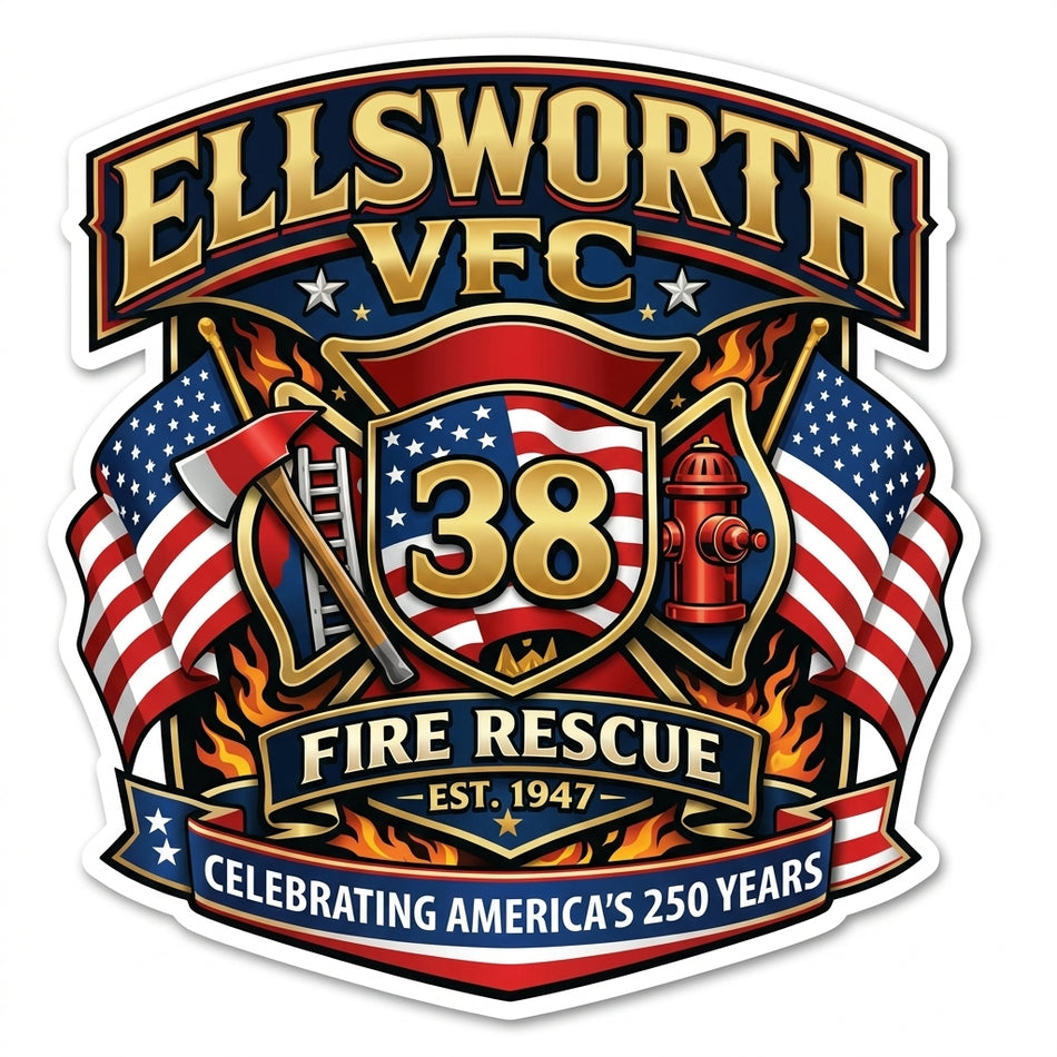 Ellsworth VFC 38 Version 2 Window/Helmet Decal or MAGNET (Copy)