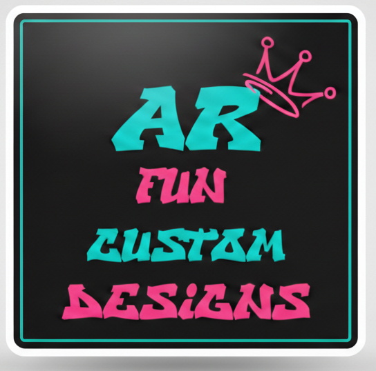 AR Fun Custom Designs Window/Helmet Decal or MAGNET Powercall