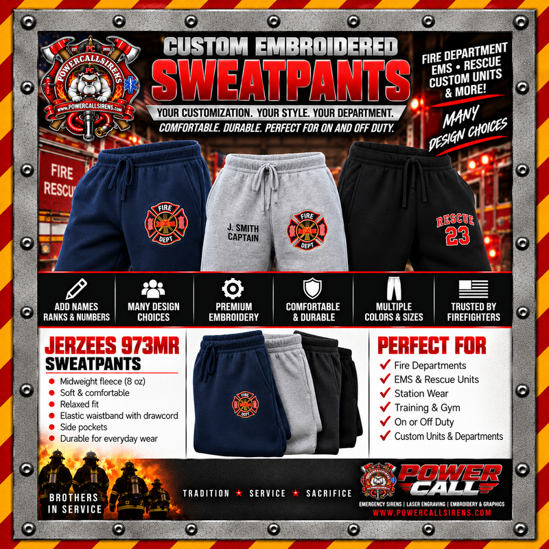 Sweatpants Embroidered