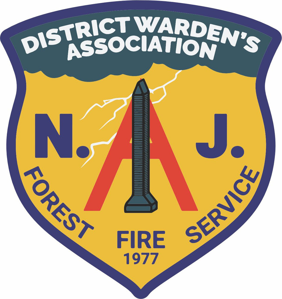 District Wardens Association Window or Helmet Decal Powercall