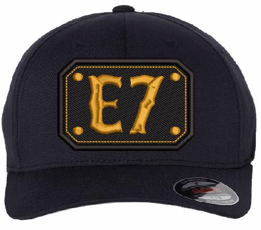 E7 Long Badge Hummer Customer Embroidered Hat