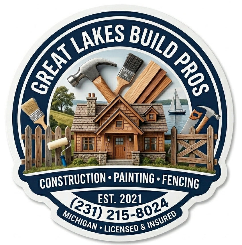 Great Lakes Build Pros Helmet Window/Helmet Decal or MAGNET