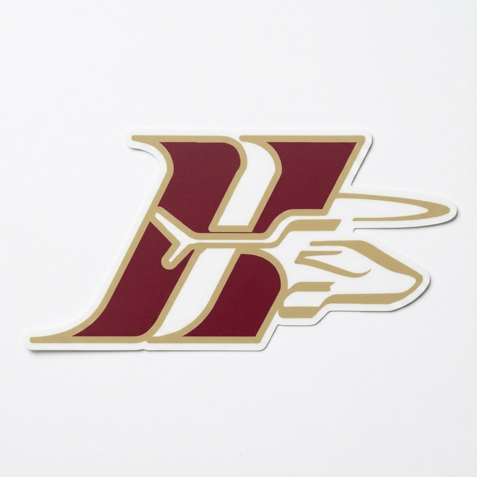 H Design Window/Helmet Decal or MAGNET (sqd.1)