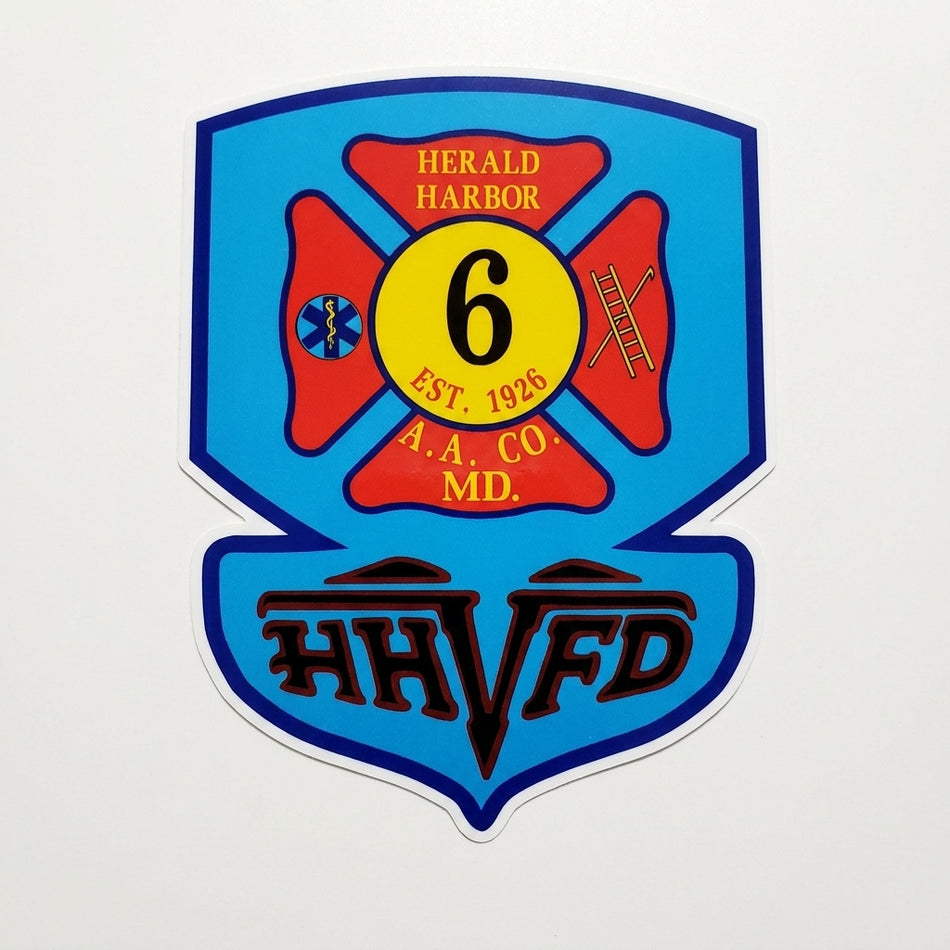 Herald Harbor Volunteer Fire Dept. Customer Decal or Magnet (sqd.1)