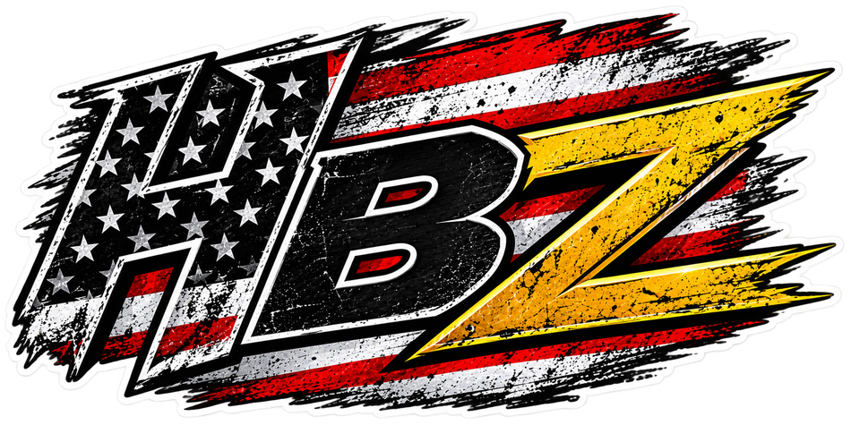 HBZ Customer Window or Helmet Decal (rct.1)