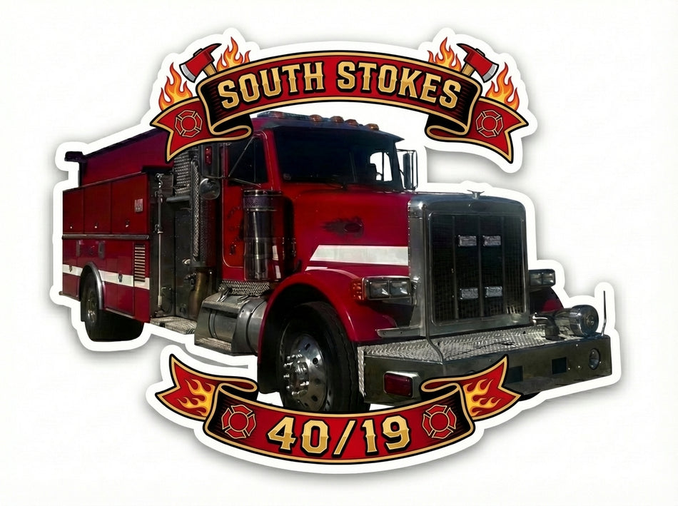 Stouth Stokes 4019 Window or Helmet Decal