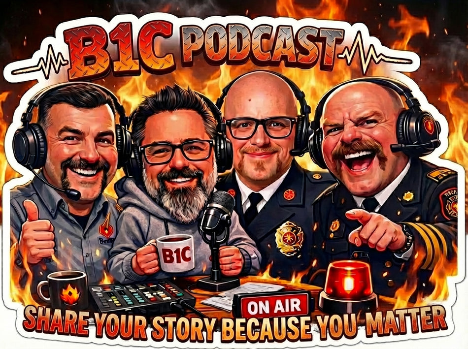 B1C  DP Podcast Because your matter Window/Helmet Decal or MAGNET