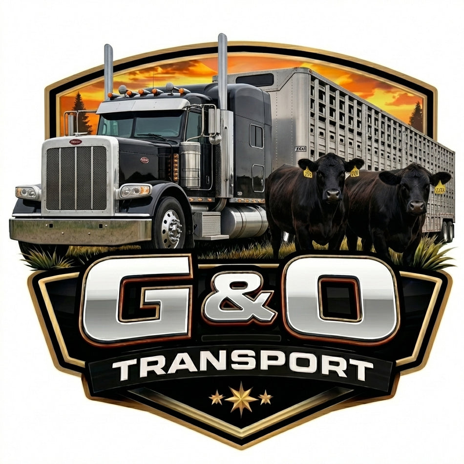 G&O Transport Window/Helmet Decal or MAGNET
